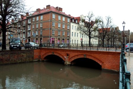 Gdańsk ulica Korzenna – most