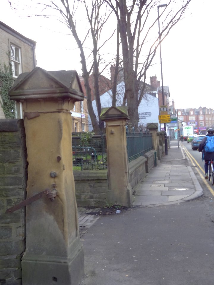 Gate Piers And Garden Wall To Number 36