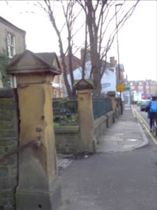 Gate Piers And Garden Wall To Number 36