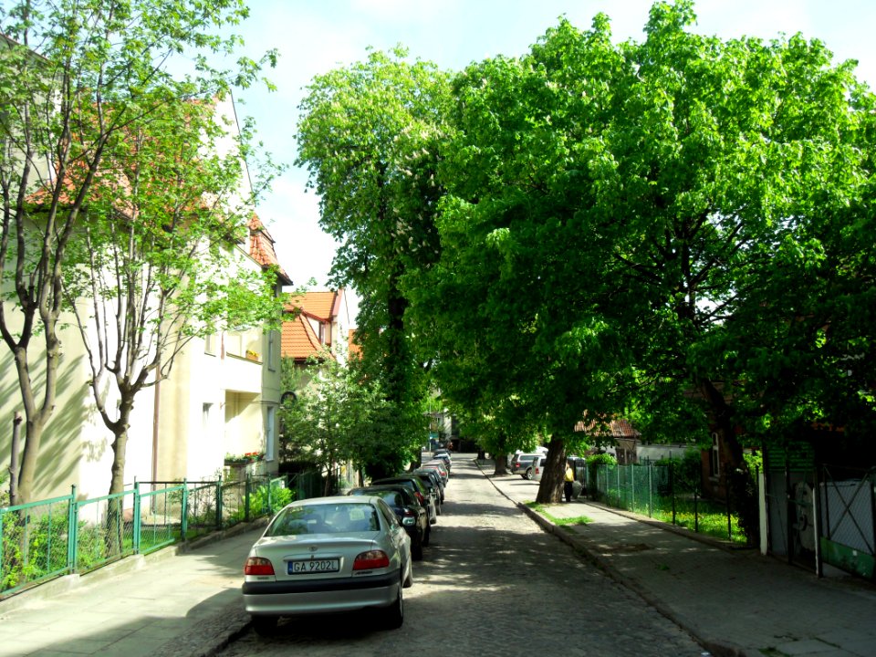 Gdańsk ulica Kossaka