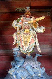 Gate figure - Gokokuji - Bunkyo, Tokyo, Japan - DSC07855