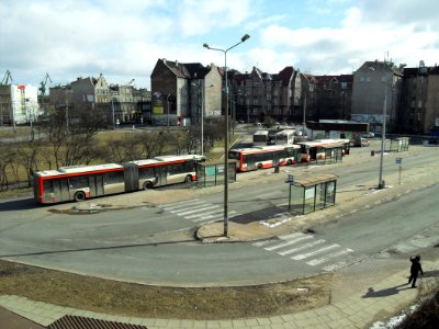 Gdańsk ulica Jana z Kolna – pętla autobusowa (3)