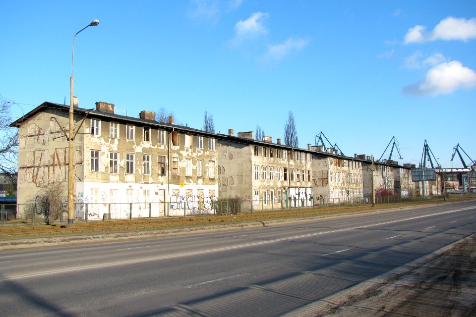 Gdańsk ulica Marynarki Polskiej – stara zabudowa