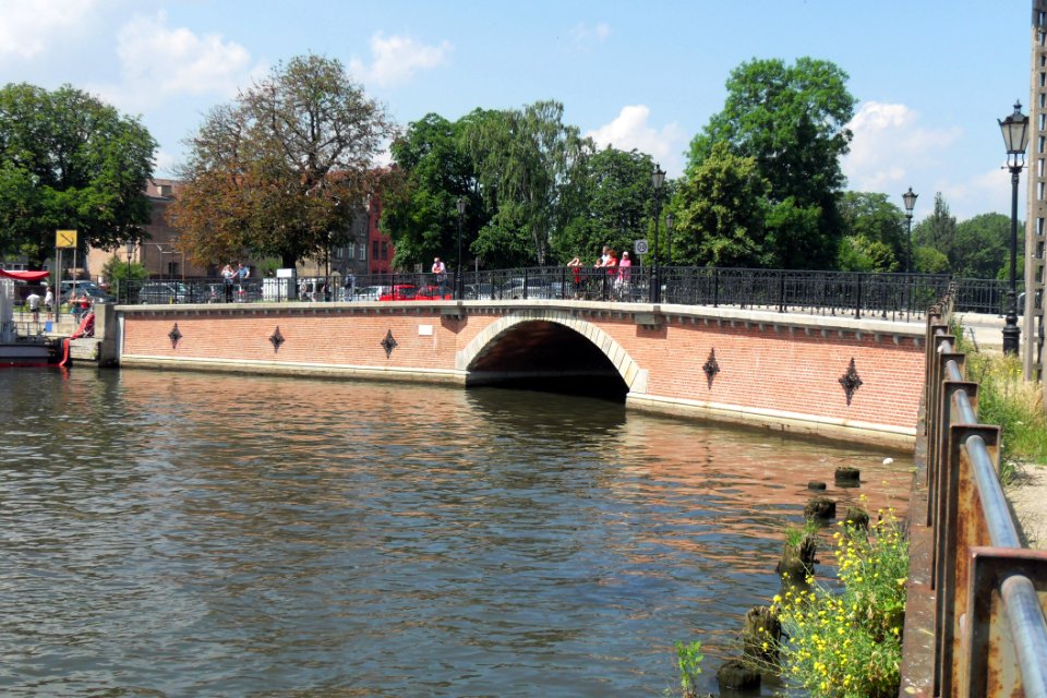 Gdańsk - ujście kanału Raduni do Motławy