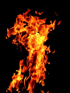Wood fire hot brand