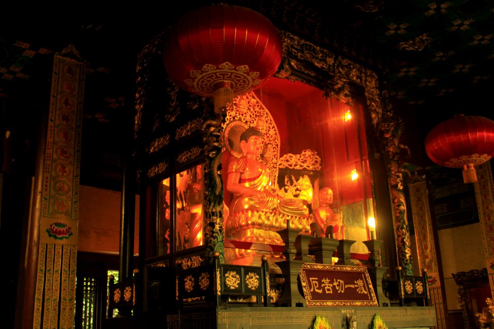 Gautama Buddha, Nanhai Guanyin Temple, Foshan, Guangdong, China, picture1