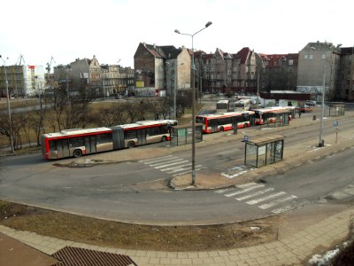 Gdańsk ulica Jana z Kolna – pętla autobusowa (2)