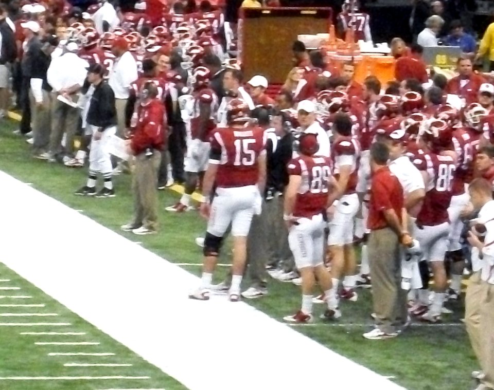 Garrick McGee and Ryan Mallett