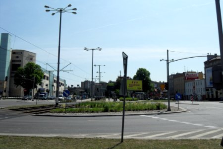 Gdańsk - skrzyżowanie ulic Grunwaldzkiej i Słowackiego