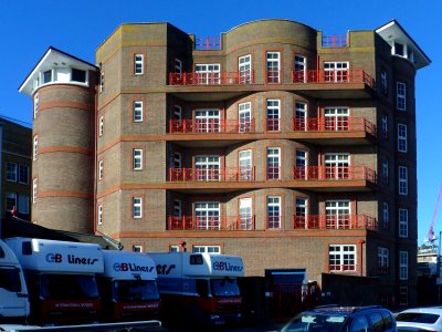 GB Liners Building, Blackman Street, North Laine, Brighton (January 2014)