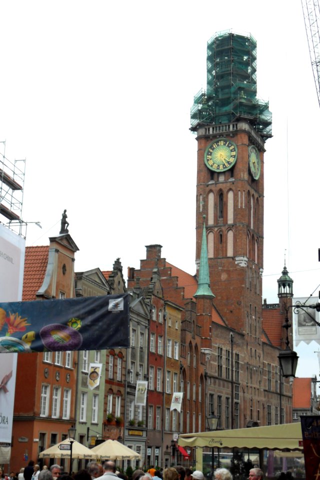 Gdańsk - ratusz Głównego Miasta bez hełmu