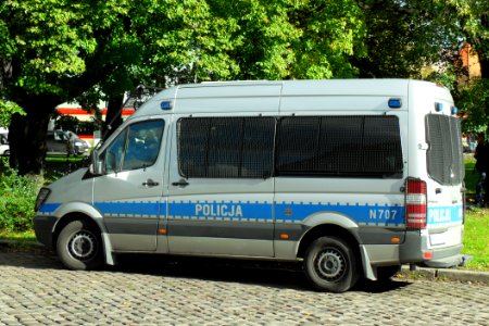 Gdańsk Śródmieście – radiowóz Mercedes Sprinter