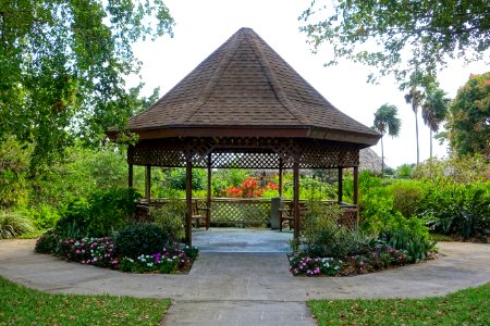 Gazebo - Mounts Botanical Garden - Palm Beach County, Florida - DSC03797