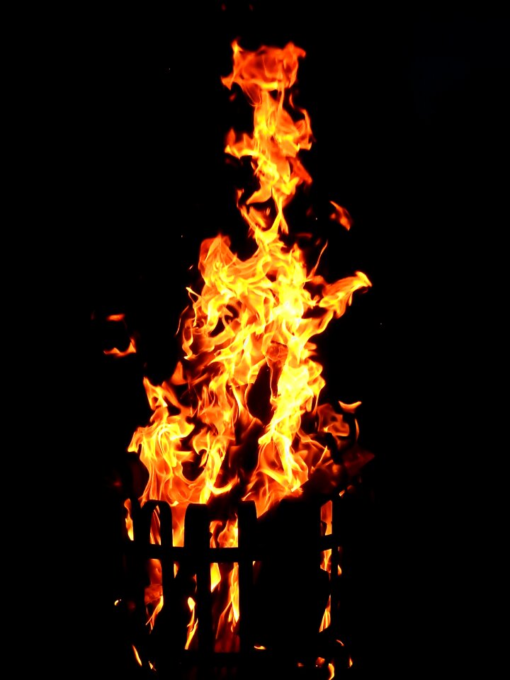 Wood fire hot brand