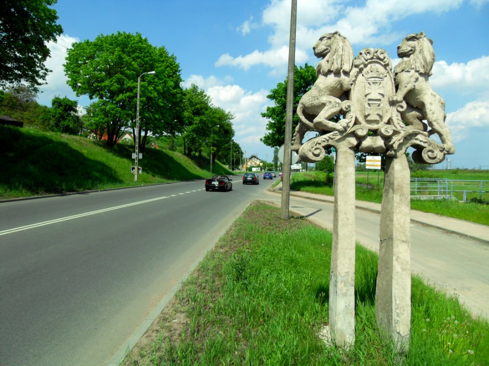 Gdańsk Święty Wojciech Trakt św. Wojciecha (tutaj zaczyna się Gdańsk)
