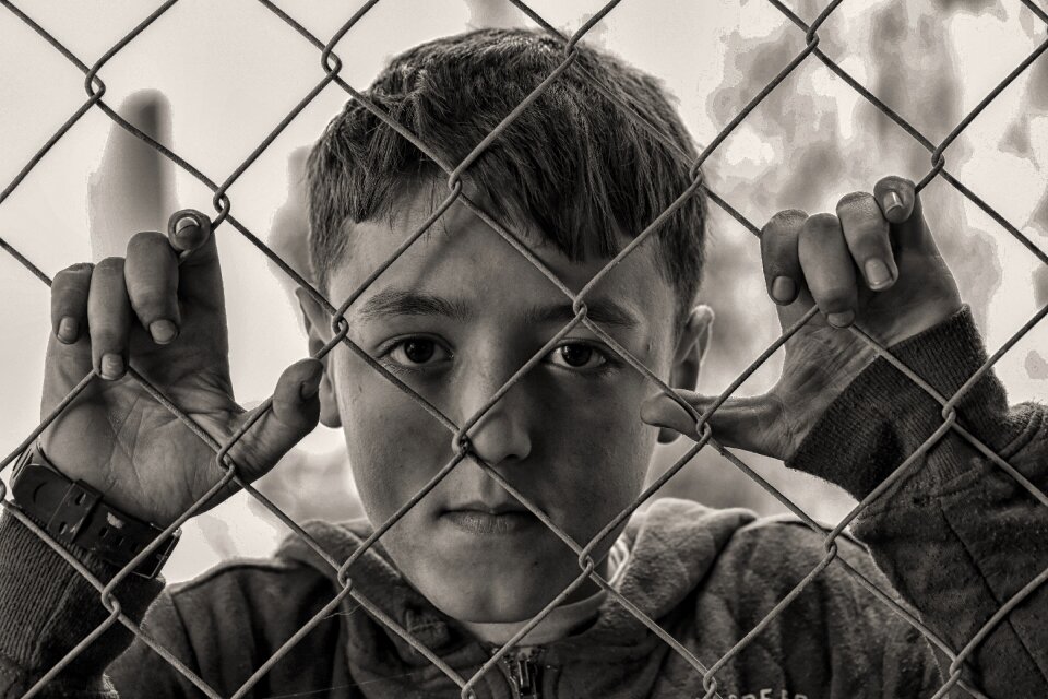 Fence desperate poor