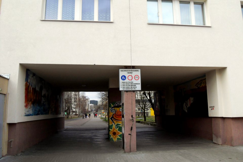 Gdańsk Żabianka – widok na deptak