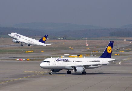 Departure airbus a320 photo