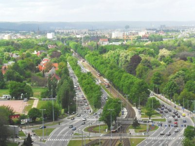 Gdańsk aleja Zwycięstwa