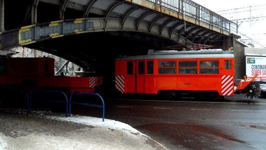 Gdańsk aleja Hallera (tramwaje techniczne)