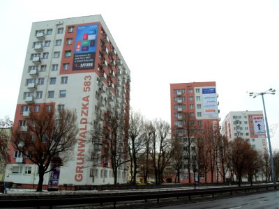 Gdańsk aleja Grunwaldzka 583, 579 i 573