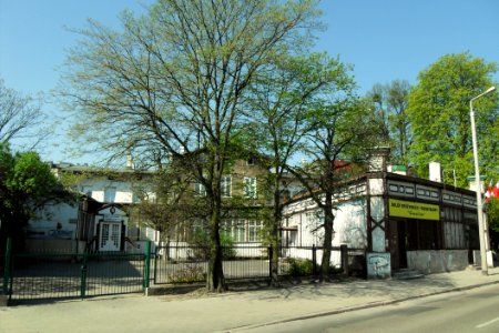 Gdańsk aleja Zwycięstwa 43 (dawne Cafe Halbe Allee)
