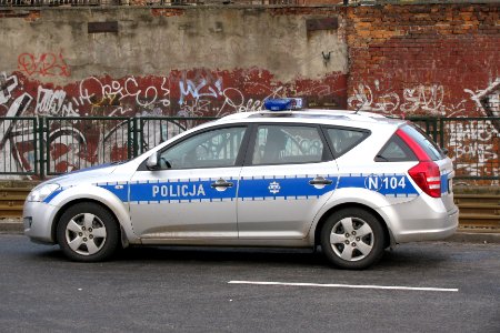 Gdańsk – police kia cee'd SW