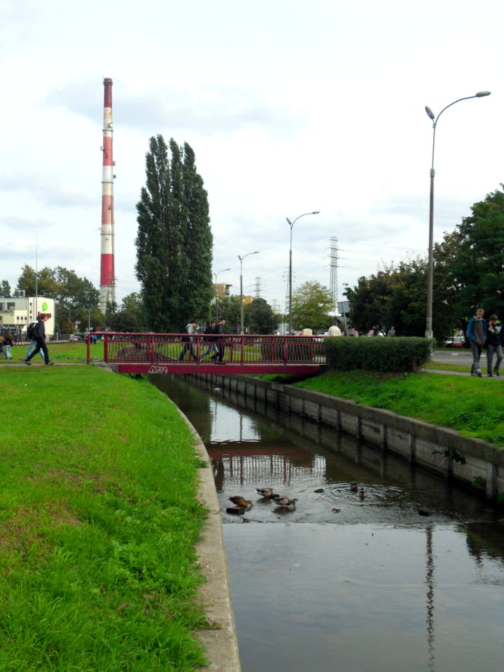 Gdańsk – potok Strzyża (granica osiedli Letnica i Młyniska)