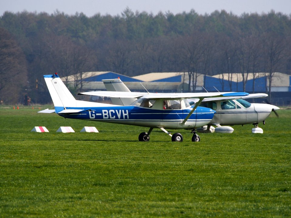 G-BCVH, Cessna FRA150L Aerobat at Hilversum Airport (ICAO EHHV)