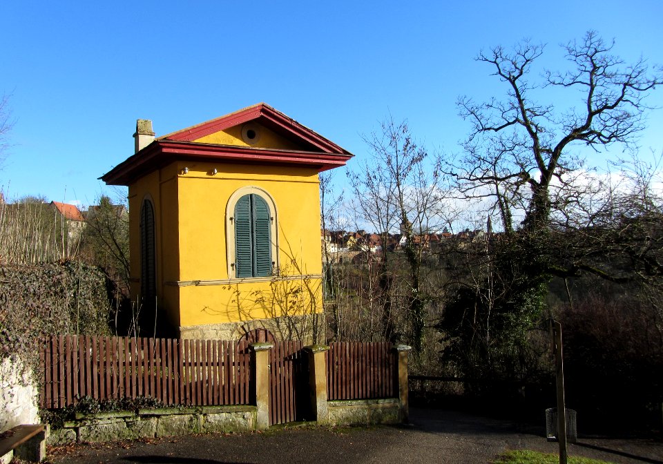 Gartenhaus an der Weinsteige in Rothenburg ob der Tauber 02