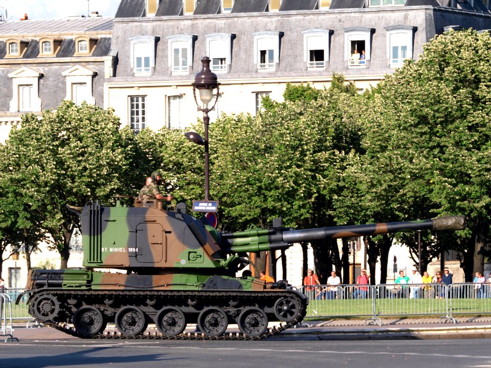 GCT 155mm AUF1, French army licence registration '6854 0068', St Mihiel 1894, photo-2