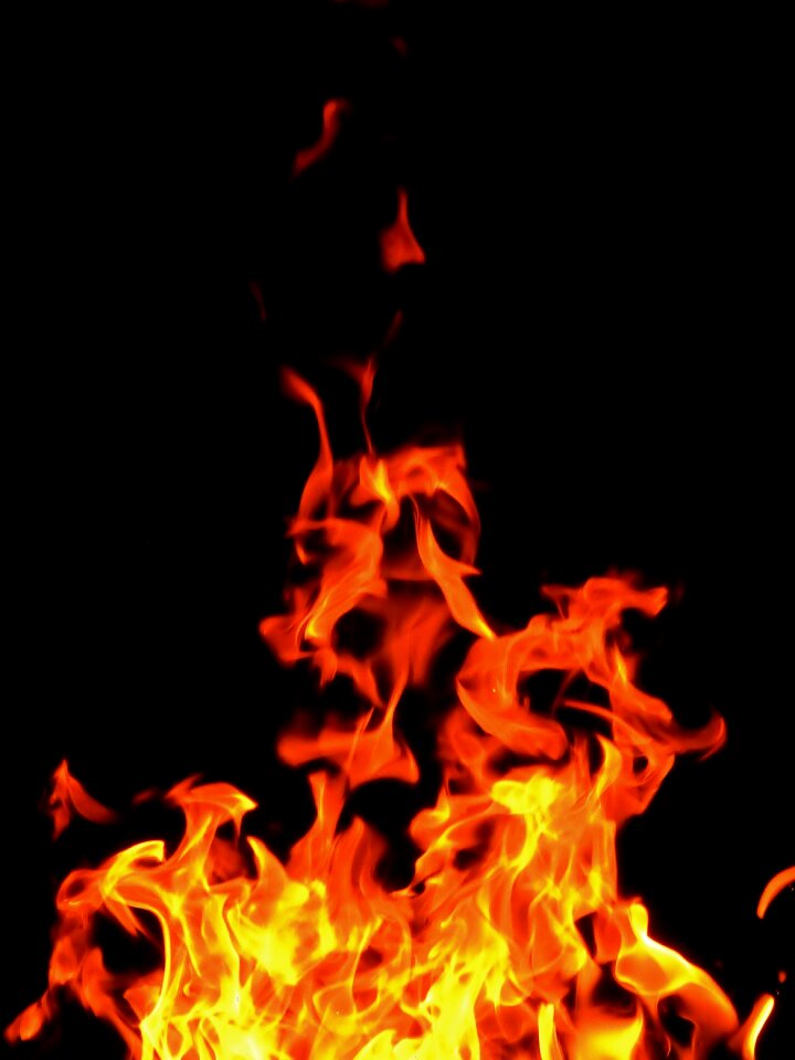 Wood fire hot brand