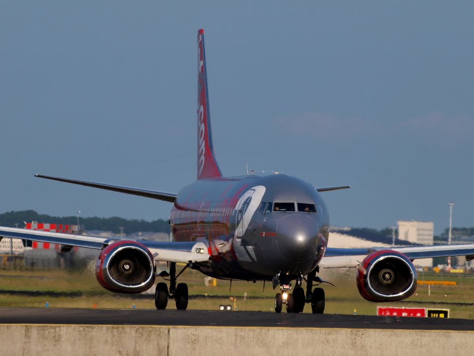 G-CELI Jet2 Boeing 737-330 - cn 23526 taxiing 18july2013 pic-000