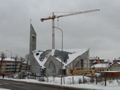 Gdańsk kościół świętej Teresy Benedykty od Krzyża (w budowie)