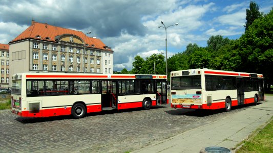 Gdańsk Śródmieście autobusy miejskie Mercedes