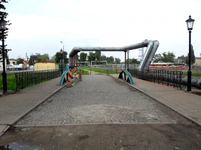 Gdańsk most ulica Więcierze