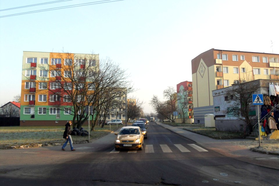 Gdańsk ulica Polskiego Czerwonego Krzyża