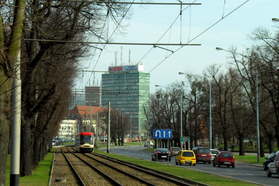 Gdańsk aleja Zwycięstwa i Zieleniak
