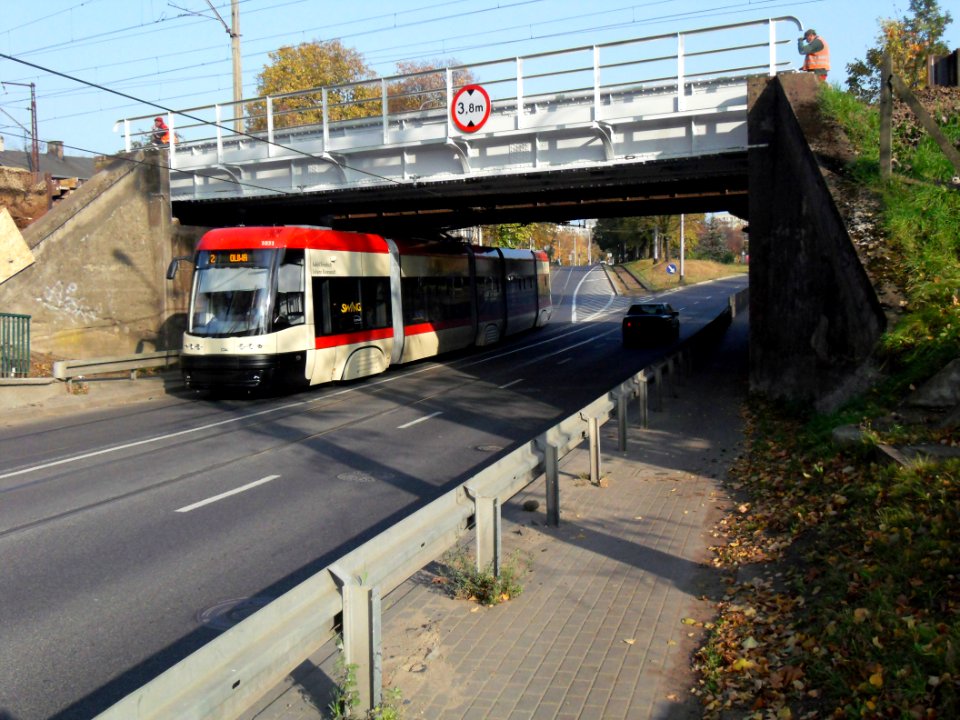 Gdańsk ulica Pomorska–wiadukt kolejowy