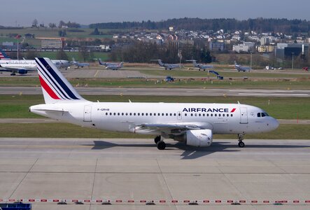 A319 airport zurich tarmac