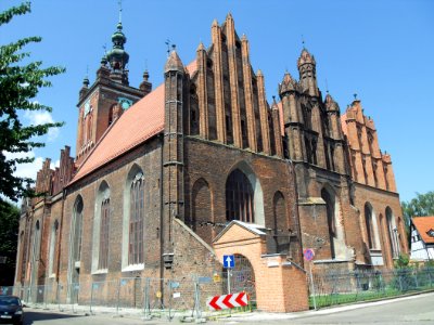 Gdańsk kościół św. Katarzyny (tył)