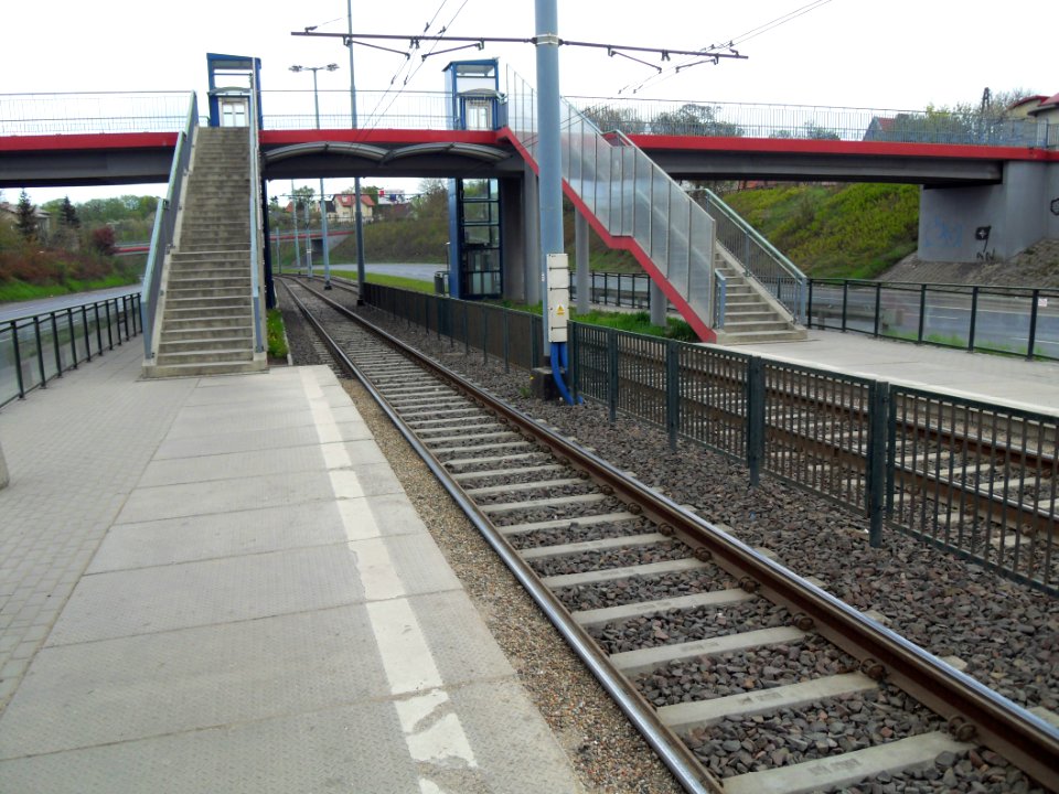 Gdańsk Trasa W-Z – kładka na granicy Chełmu i Siedlec