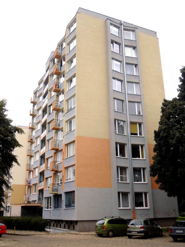 Gdańsk ulica Śląska – wieżowiec