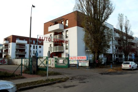 Gdańsk ulica Śląska - nowe bloki