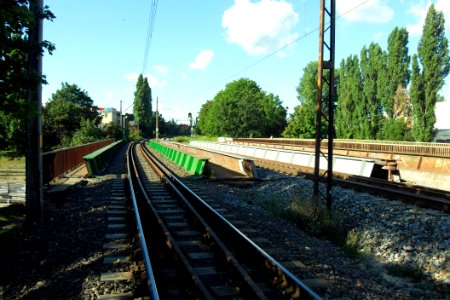 Gdańsk Młyniska wiadukt kolejowy