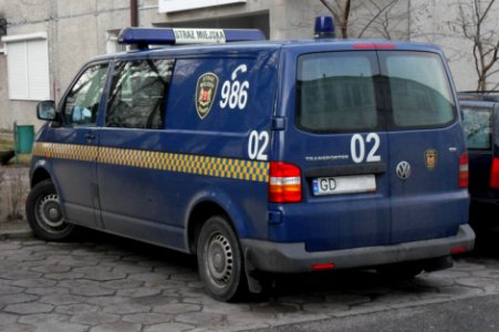 Gdańsk Straż Miejska VW Transporter
