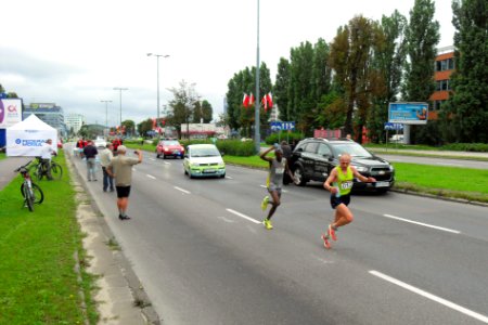 Gdańsk Oliwa aleja Grunwaldzka Maraton Solidarności 2012 (Martin Musembi Musila)