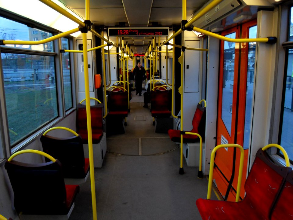 Gdańsk Konstal NGd99 interior