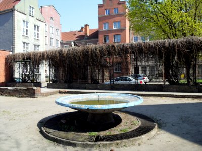 Gdańsk fontanna ulica Bogusławskiego