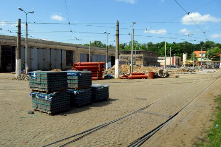 Gdańsk Strzyża zajezdnia tramwajowa – maj 2012